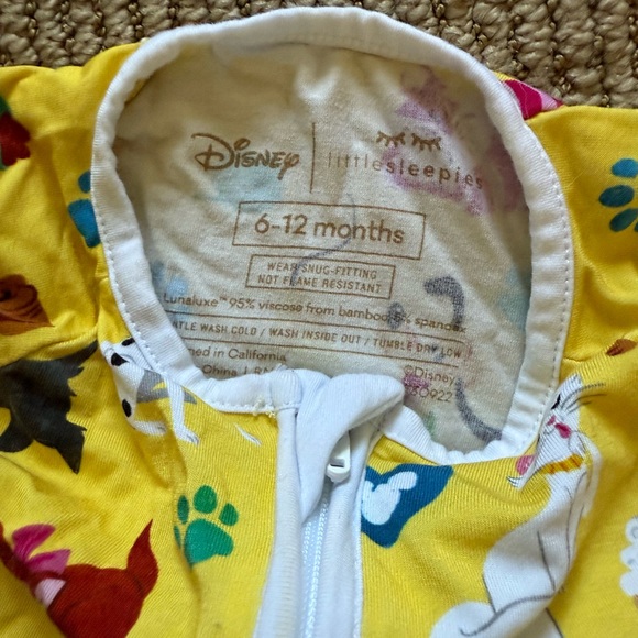 Little Sleepies Disney Pets 6-12 Month Zippy - Picture 3 of 6
